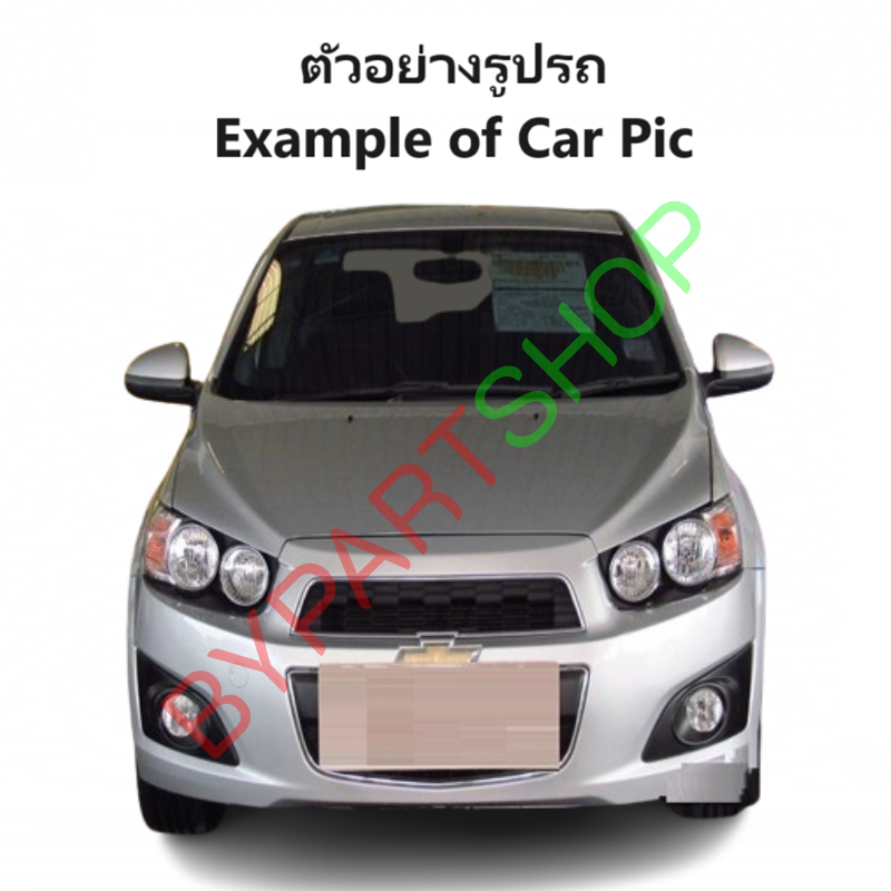 หม้อน้ำ CHEVROLET SONIC(โซนิค) เครื่อง1.4cc ปี2012-2015 เกียรออโต้ (กระปุกใส่ได้) (O.E.M ประกัน 6เดือน) (CH70011)