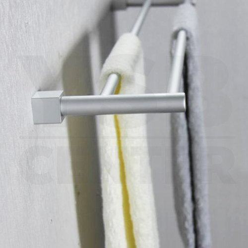 CASSA ราวแขวนผ้าอลูมีเนียม ในห้องน้ำ แบบเจาะผนัง ราวคู่ รุ่น C1L047-ALM-8026-260