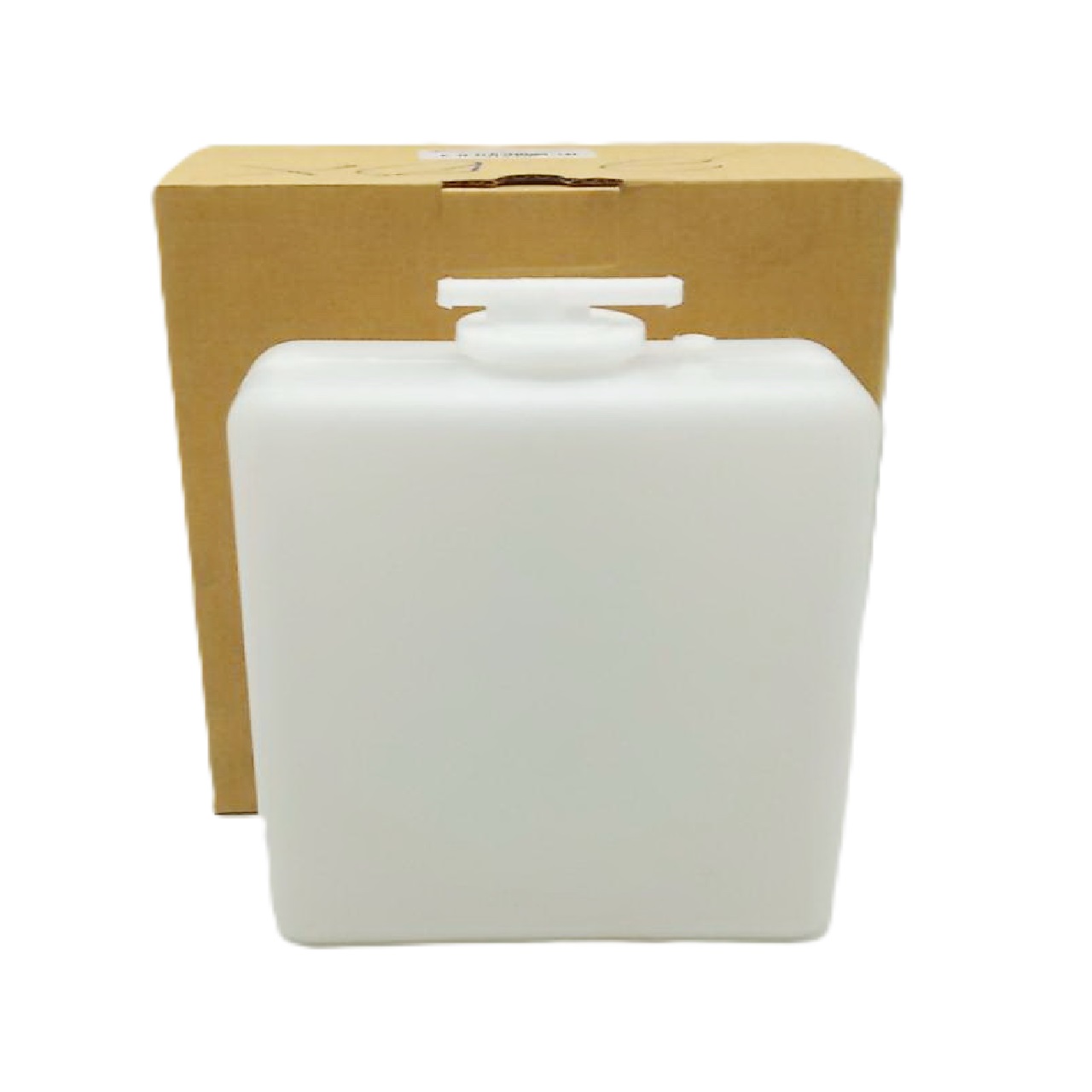 กระป๋องพักน้ำรถ/กระปุกพักน้ำ ทรงเหลี่ยม(ท่อบน) พร้อมฝา ใช้สำหรับรถยนต์ทั่วไป (กว้าง2.8นิ้วxยาว5.8นิ้วxสูง5.8นิ้ว) (J10-UP)