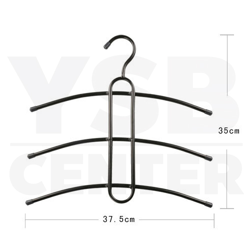 CASSA ชุด SET 2 ชิ้น ไม้แขวน ไม้แขวนเสื้อ ไม้แขวนเสื้อ 3 in 1 ทรงก้างปลา