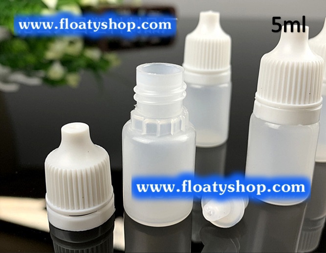 5ml PEขวดยาหยอดตาขาวขุ่น