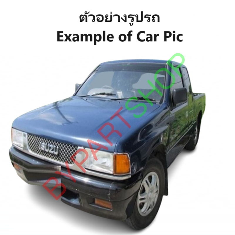 กระจกมองข้าง ISUZU TFR(มังกร) โฉมไฟตาเต็ม/หน้าตรง/หน้าย้อย รุ่นปรับมือ สีดำ ปี1990-1996 (รหัส:NEW TFR) -ราคาต่อข้าง-