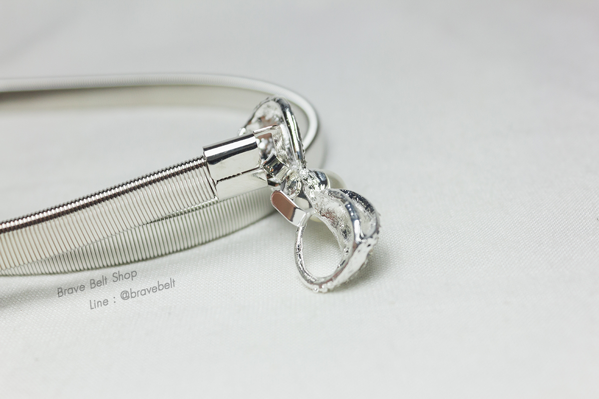 เข็มขัดรูปโบว์ โบว์รูปกันหัน คนอ้วนใส่ได้