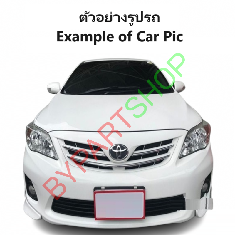 ไฟตัดหมอก/ไฟสปอร์ตไลท์ TOYOTA ALTIS(อัลติส) ฝาครอบดำ โฉมปี2010-2013 (ครบชุด) (รับประกัน 6เดือน) (TY422)