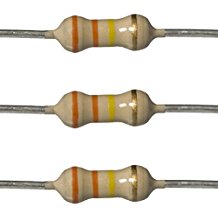 Resistors 330K Ohm 1/4W 5% Carbon Film