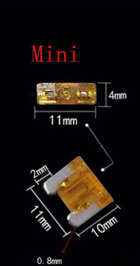 ฟิวส์เสียบ วีโก้ 3 แอมป์ สีม่วง