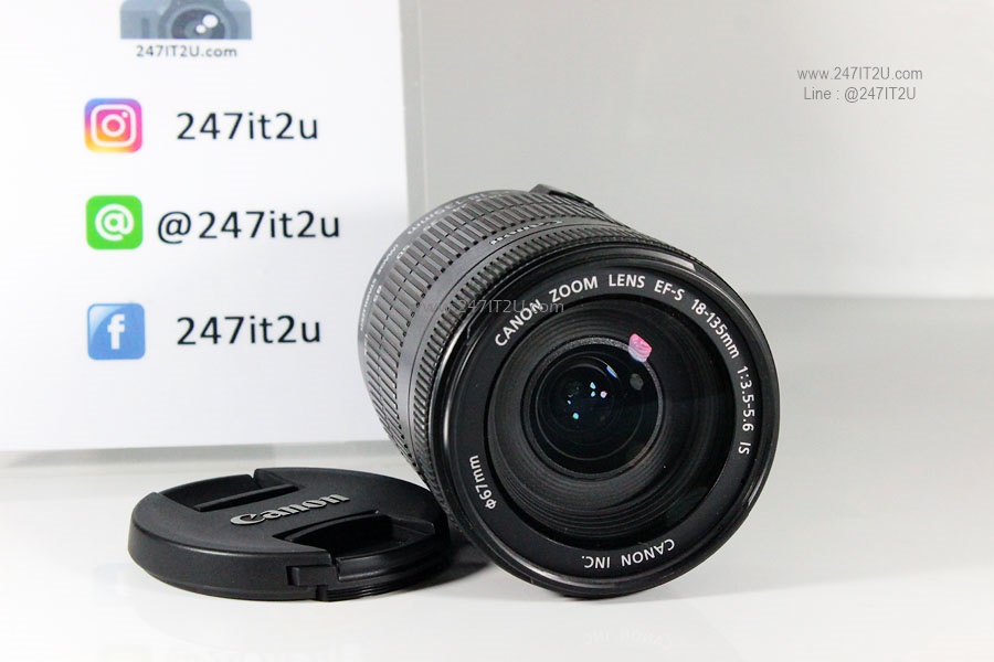 เลนส์ Canon Zoom EF-S 18-135mm f 3.5-5.6 IS
