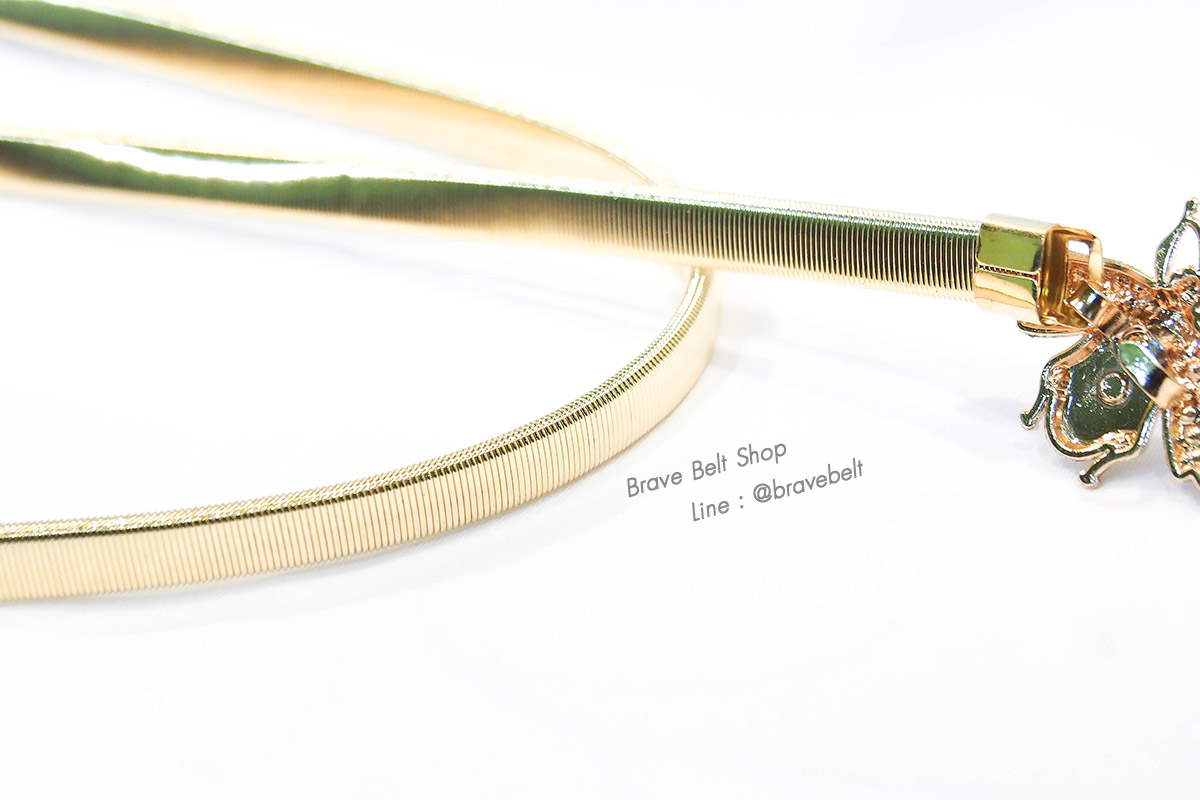 เข็มขัดแฟชั่นรูปแมลง สปริงฟรีไซต์