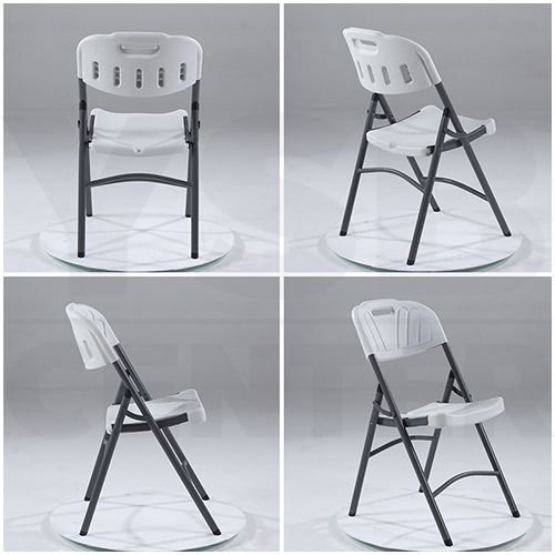 เก้าอี้พลาสติก เก้าอี้พับ เก้าอี้ทานอาหาร เก้าอี้ร้านกาแฟสไตล์โมเดิร์น เก้าอี้โครงขาเหล็ก รุ่น F1C008 - F1C011