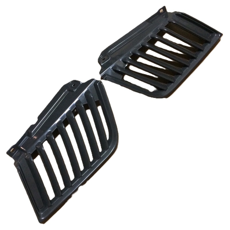 หน้ากระจัง MITSUBISHI TRITON(ไทรทัน) โฉมแรก รุ่นแคป/4ประตู สีดำ ครบคู่(ซ้าย-ขวา) ปี2005-2008 (รหัส:TRN'06-CAB,LH-RH)