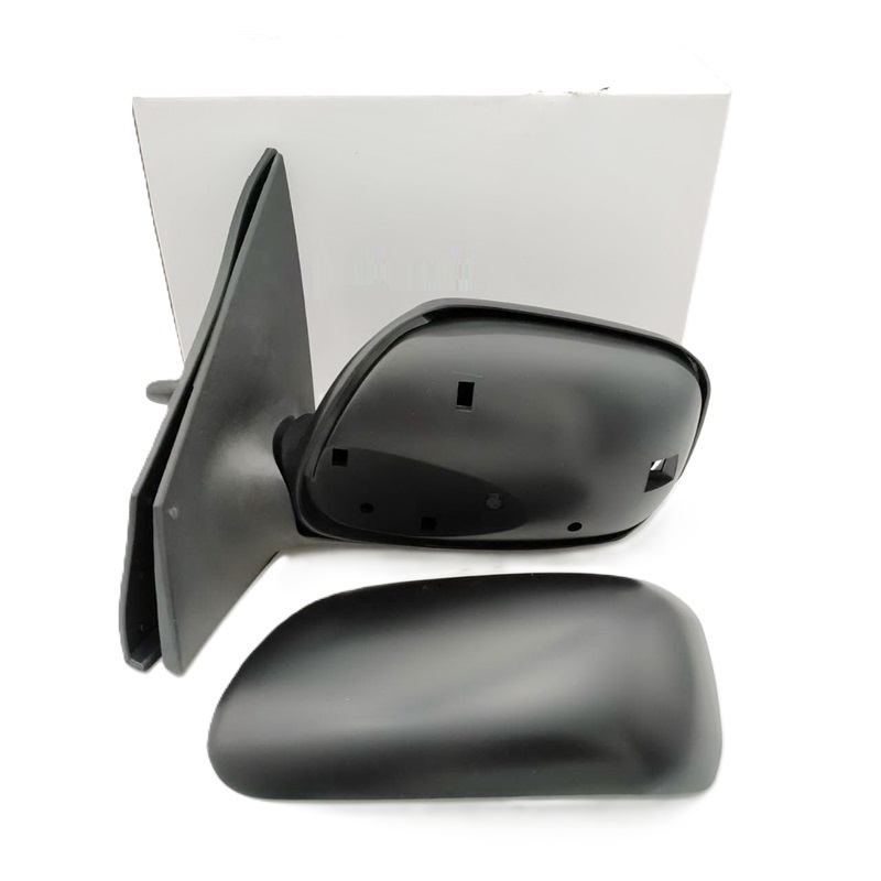 กระจกมองข้าง TOYOTA VIOS(วีออส) โฉมแรก รุ่นปรับมือ สีดำ(งานไม่ทำสี) ปี2003-2006 -ราคาต่อข้าง-