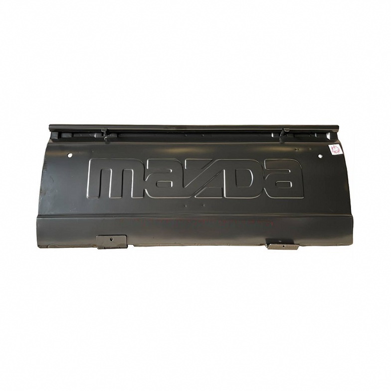 ฝาท้าย MAZDA FAMILIA(แฟมิลี่) M1200/M1300/M1400 รุ่นเปิดข้าง เหล็กดำ(หนาเทียบแท้ งานไม่ทำสี) ปี1972-1986