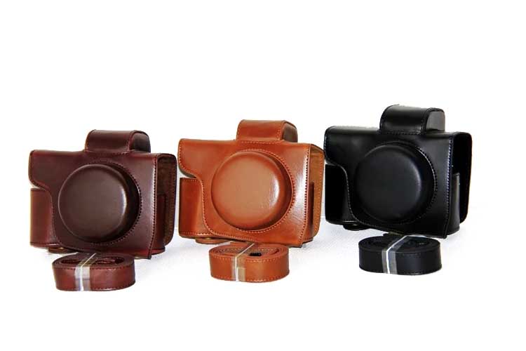 Bag Leather Case For olympus EM10 II