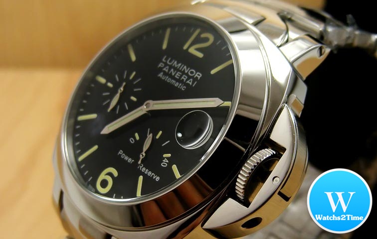 นาฬิกา Panerai Luminor Power Reserve Steel Black Dial Size 44MM. PAM171