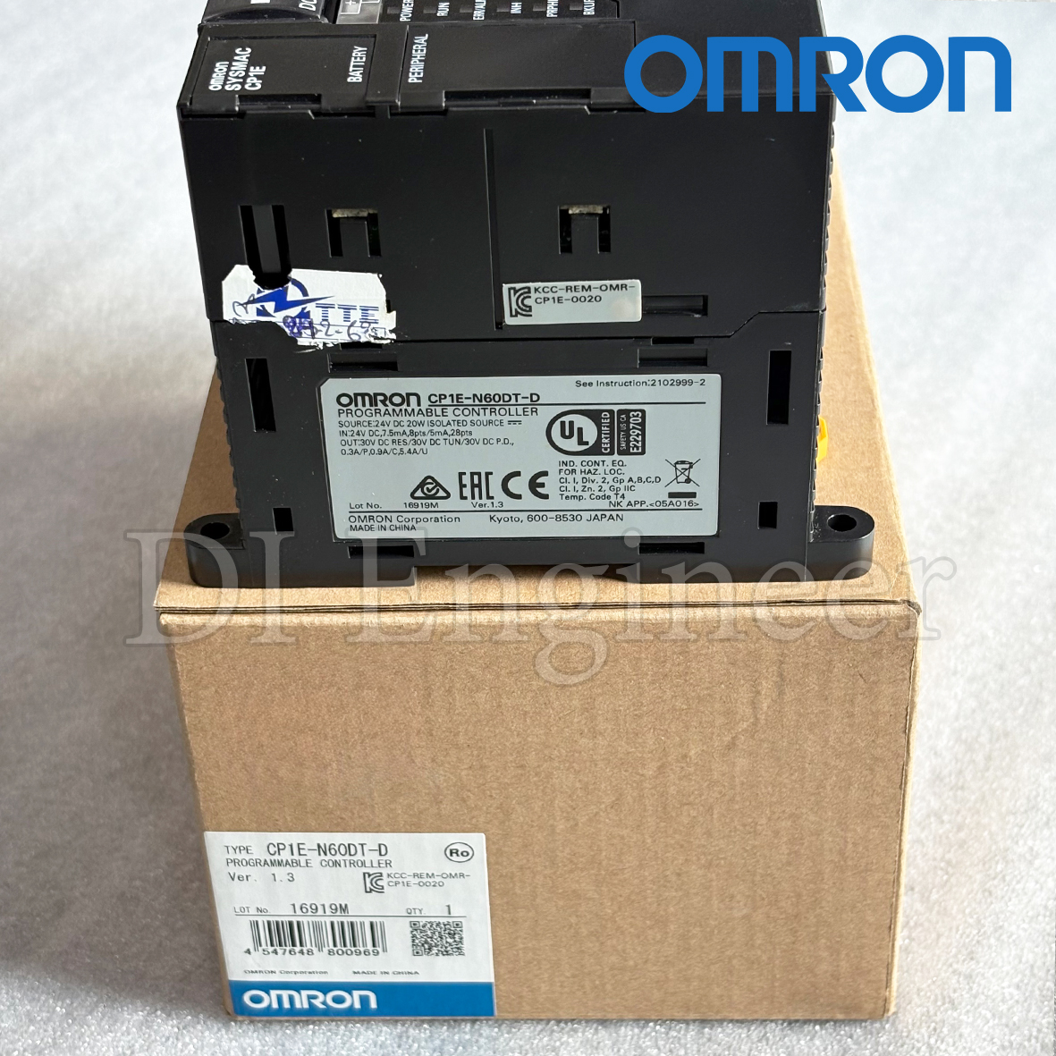 OMRON PLC CP1E-N60DT-D 24VDC