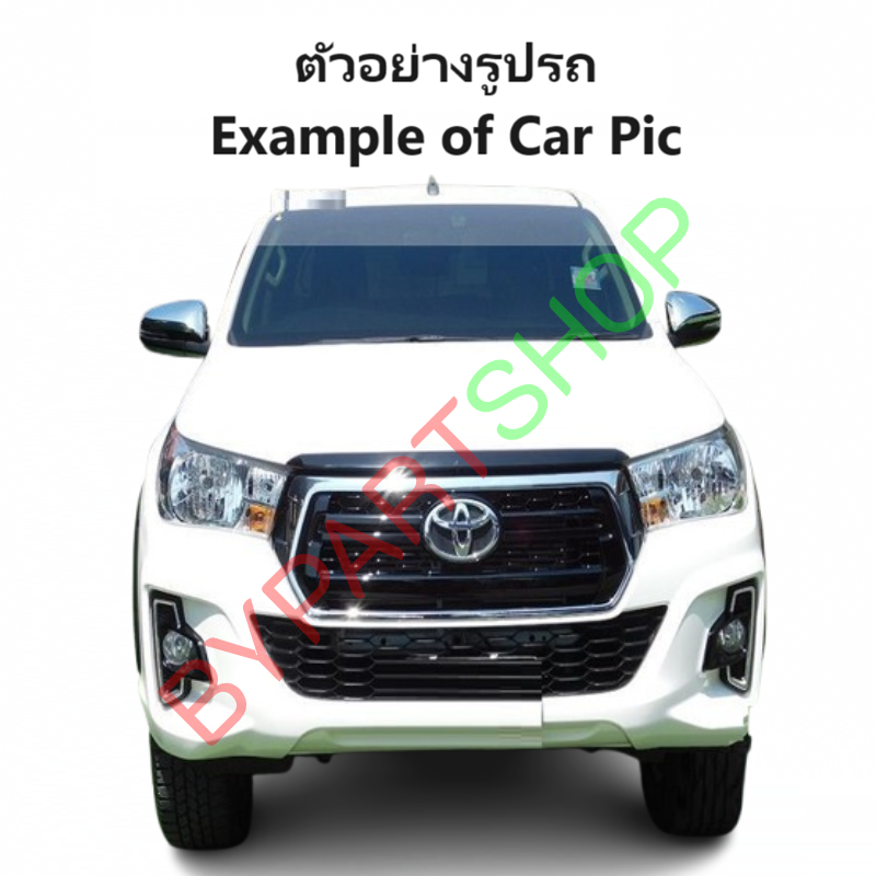 กันชนท้าย TOYOTA REVO(รีโว่)/REVO ROCCO(รีโว่ ร็อคโค่) ชุบโครเมียม ทรงศูนย์ ปี2015-2022 (ครบชุด) (AC-458,KV555ชุบ)