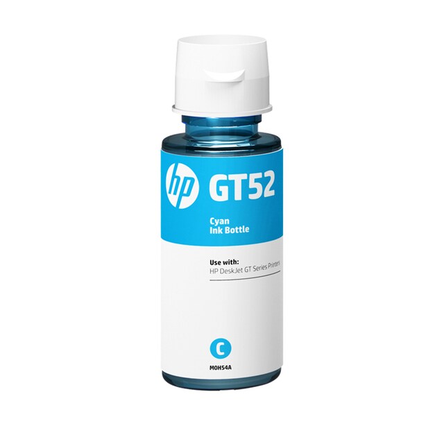 หมึกอิงค์เจ็ทชนิดเติม สีฟ้า HP GT52