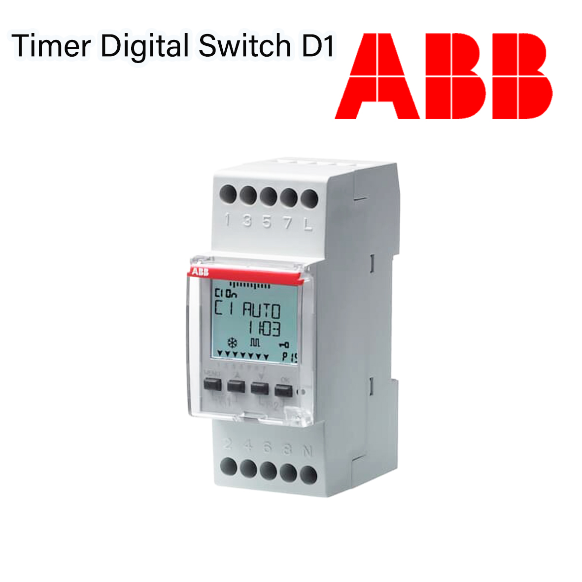 ABB Timer Digital Switch D1 220V