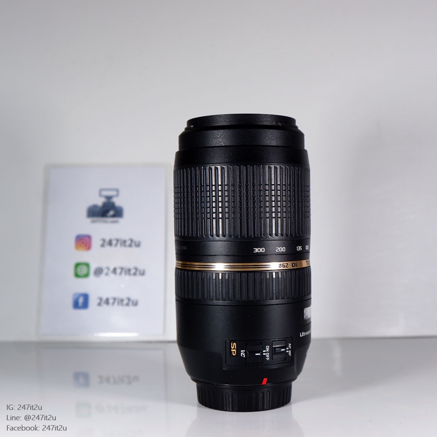 ขายเลนส์ Tamron SP 70-300mm f4-5.6 Di VC USD สำหรับ canon สภาพสวย