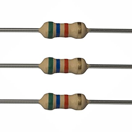 Resistors 5.6K Ohm 1/2W 5% Carbon Film