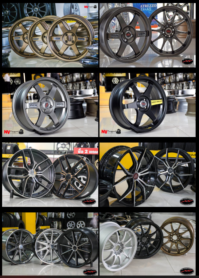 โปรโมชั่น ล้อแม็กงานคุณภาพจาก SSW พร้อมยางหลากหลายรุ่น หลายขนาด เริ่มตั้งแต่ขนาด 15 ถึง 20 นิ้ว เริ่มต้นที่ 15,500 บาท พร้อมของแถมครบ