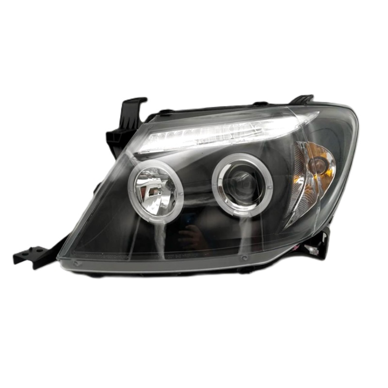 ไฟหน้า TOYOTA VIGO(วีโก้) โปรเจคเตอร์(H1) โคมดำ ปี2004-2010 (ครบชุด) (งานแท้ SONAR เข้ารูป100%)