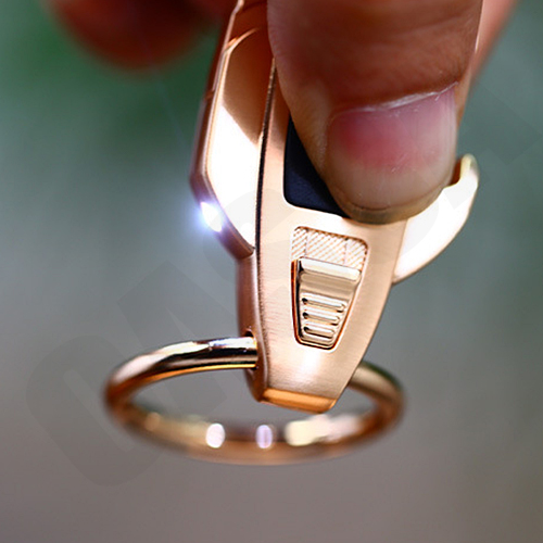 JOBON พวงกุญแจ 3in1 เกรดพรีเมี่ยม พร้อมไฟฉายLED และปุ่มปลดล็อคอัฉริยะ