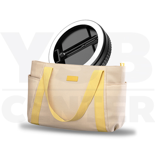 ขาตั้งกล้อง ชุด Live สด พร้อมไฟ LED Selfie Ring Light ปรับสว่างได้ 10 ระดับ พกพาสะดวก รุ่น J1L006-G1-B