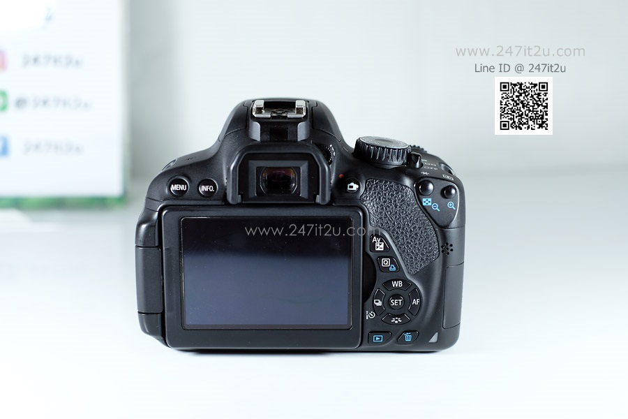 กล้อง Canon 650D พร้อมเลนส์ 18-135mm