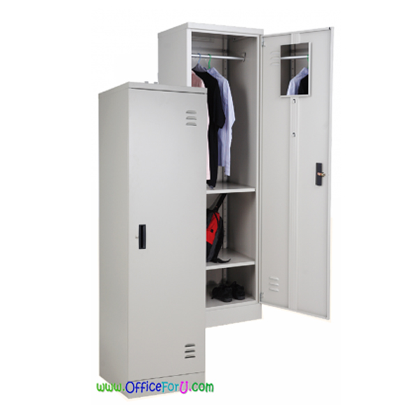 ตู้เสื้อผ้าเหล็กบานเปิด WD72RWK