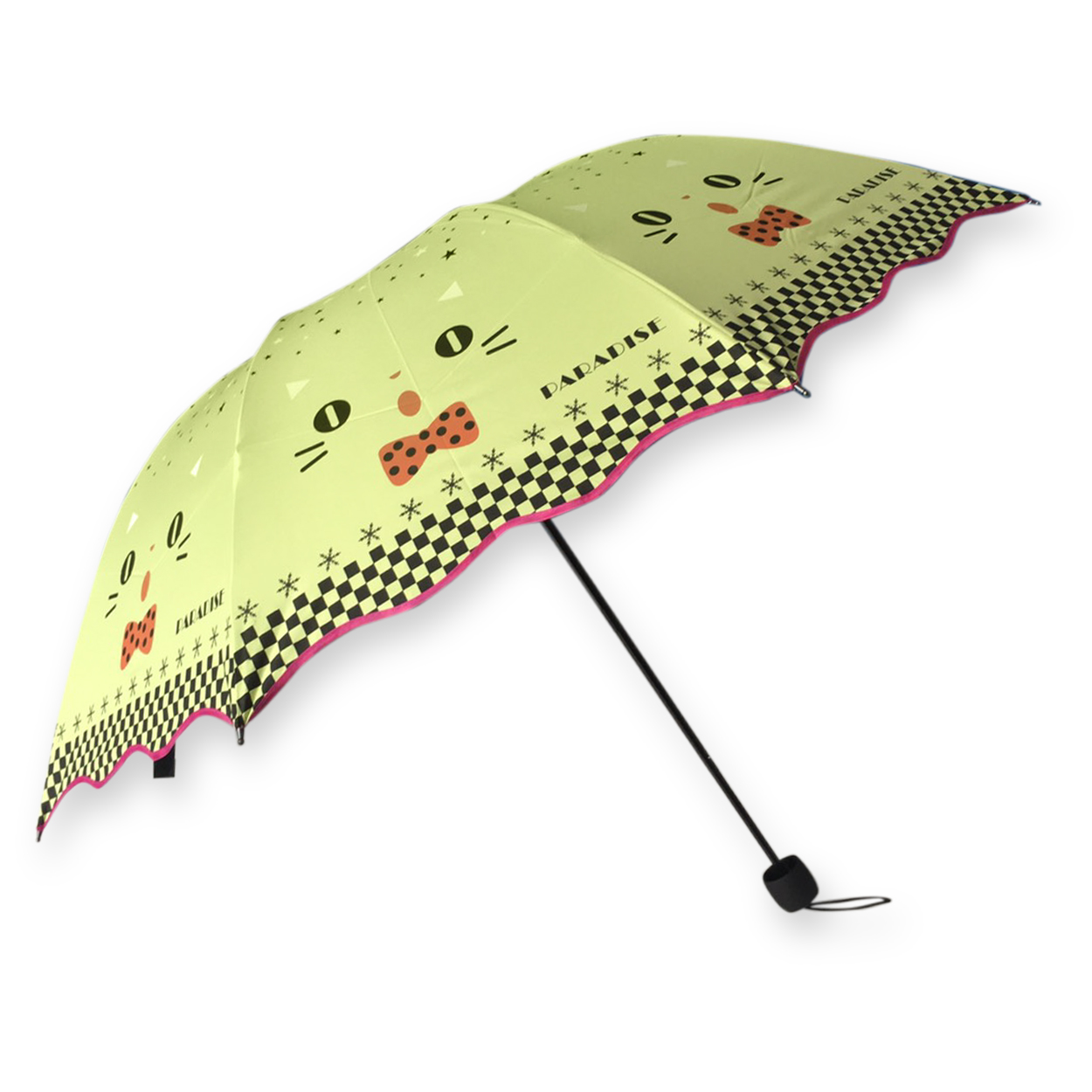 ร่มโค้งแฟชั่น ยูวีดำ รหัส 8032