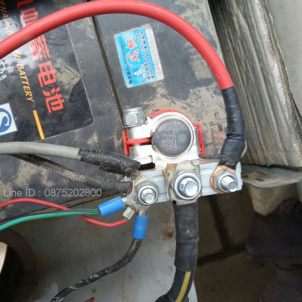 ขั้วแบตเตอรี่ 90 อาศา สกรู 3 ทาง