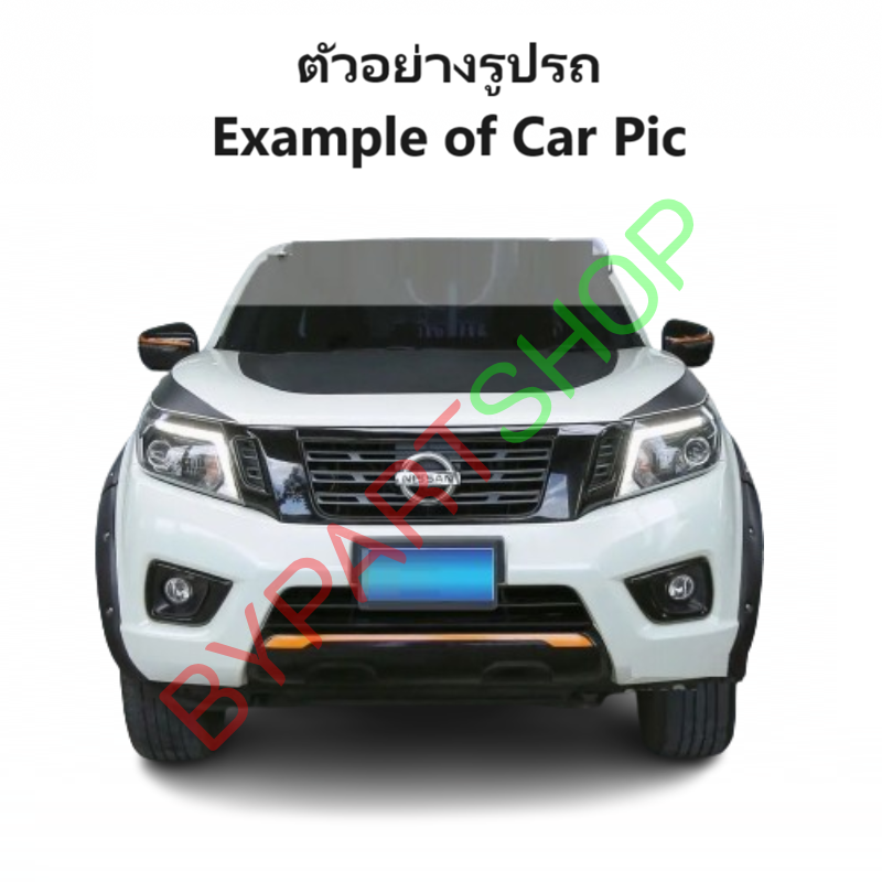 กระจกมองข้าง NISSAN NAVARA NP300(เอ็นพี300) รุ่นปรับ+พับไฟฟ้า มีไฟเลี้ยว 7สาย สีดำ(งานไม่ทำสี) ปี2015-2020 -ราคาต่อข้าง-