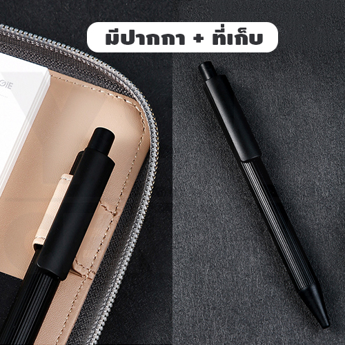 สมุดโน๊ต สมุดบันทึก ไดอารี่ สมุดเขียน B6 กระเป๋าซิป PU ฺ พร้อมปากกา