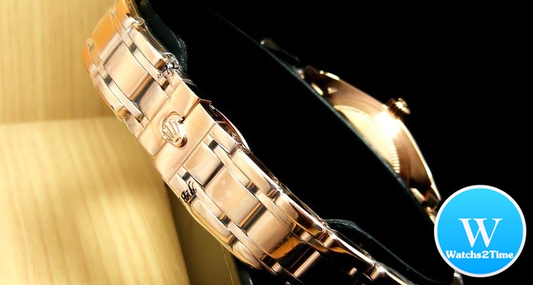 นาฬิกา Rolex Lady-Datejust Pearlmaster 31 mm. Everose gold and diamond