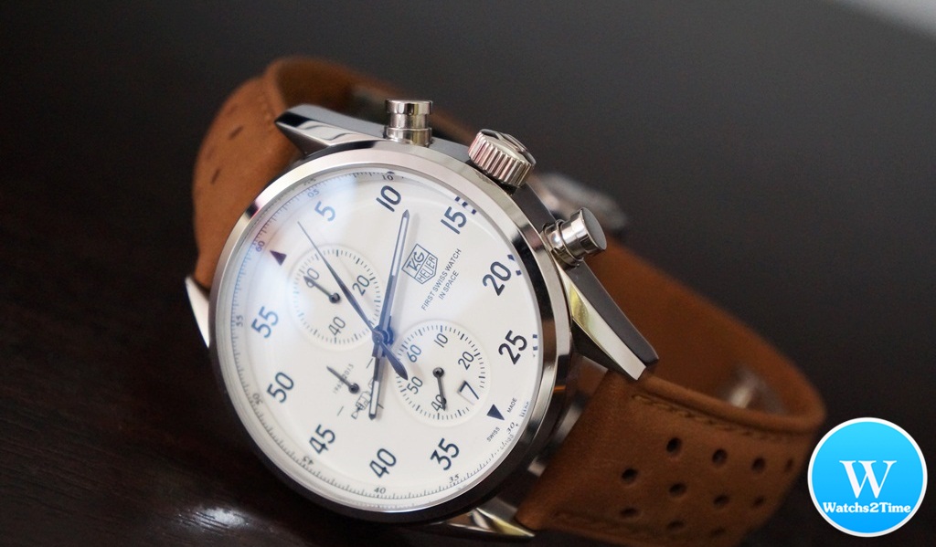 นาฬิกา TAG Heuer Carrera SpaceX 1887 หน้าขาว