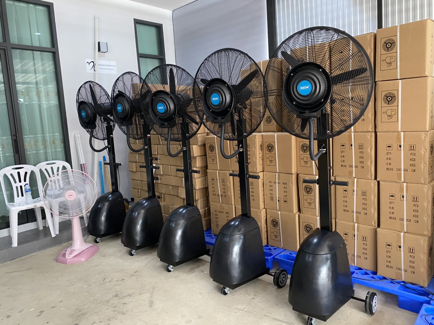 พัดลมไอน้ำ 26" มอก.