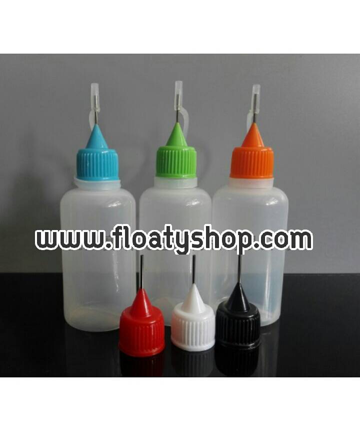 30ml PE ขวดหยดขาวขุ่น ฝาหัวเข็ม