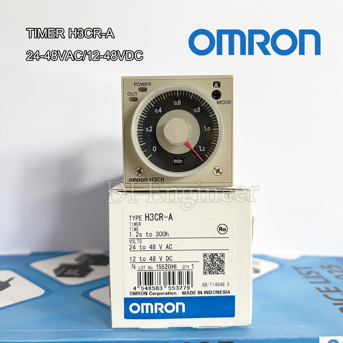 OMRON H3CR-A 24-48VAC/12-48VDC