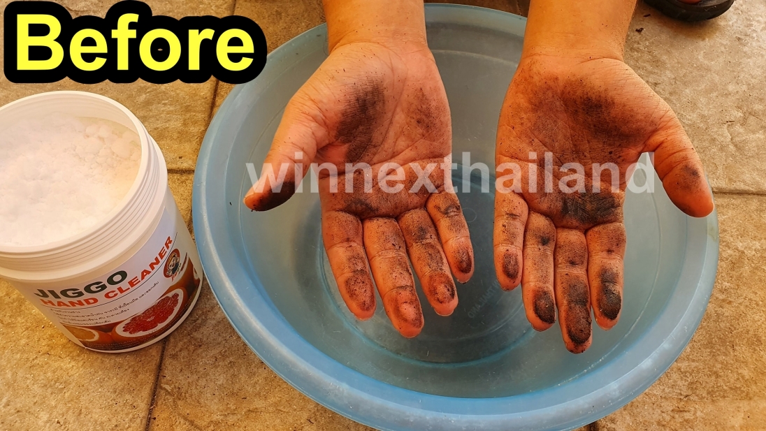 ผงล้างมือช่าง Jiggo Hand Cleaner (1 kg) ใช้ทำความสะอาดมือ ซอกเล็บ ที่เปื้อนน้ำมัน-จาระบี ไม่ทำให้แสบร้อน คัน และระคายเคือง มีกลิ่นหอม