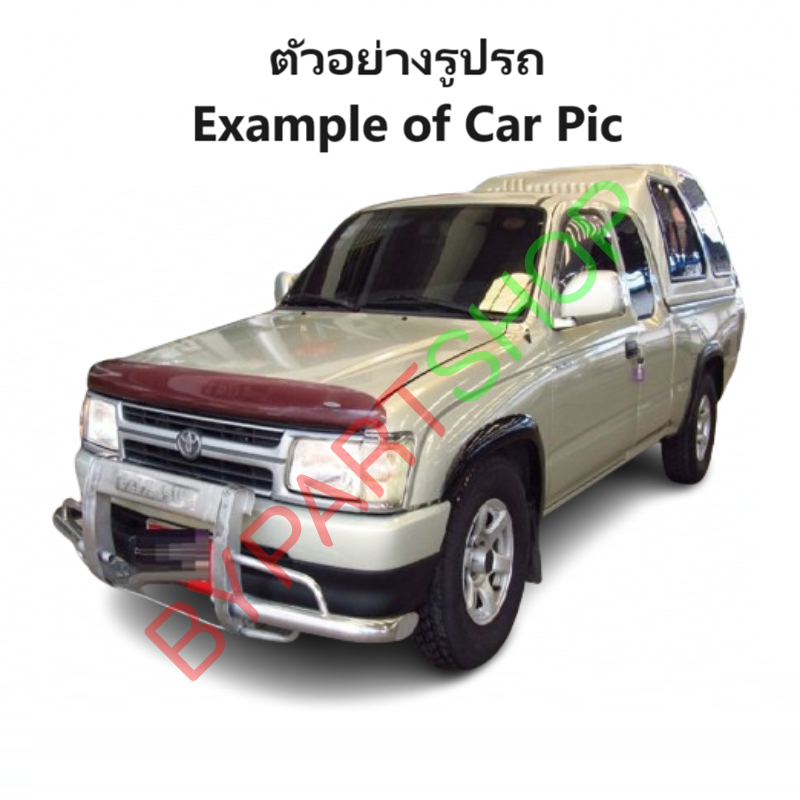 กระจกมองข้าง TOYOTA TIGER(ไทเกอร์)/D4D(ดีโฟร์ดี) รุ่นปรับมือ สีดำ(งานไม่ทำสี) ปี1998-2004 -ราคาต่อข้าง-