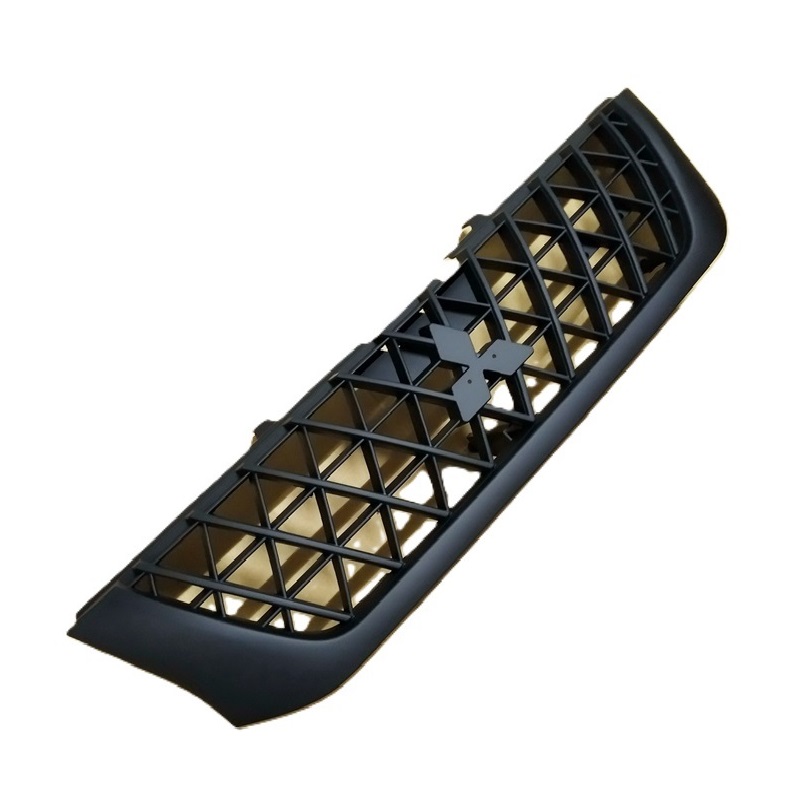 หน้ากระจัง MITSUBISHI STRADA(สตราด้า) รุ่นที่2 โฉมไฟตาเต็ม สีดำ(งานไม่ทำสี) ไม่มีโลโก้ ปี2001-2003 (รหัส:STD'01 ดำ)