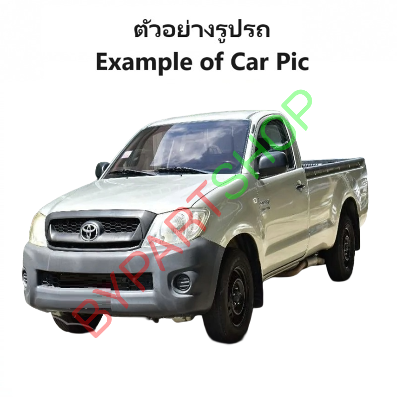 ฝาท้าย TOYOTA VIGO(วีโก้) รุ่นเปิดข้าง ตอนเดียว เหล็กดำ(หนาเทียบแท้ ไม่ทำสี) ปี2004-2010 -กรุณาเลือกแบบ-