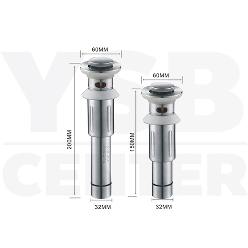 สะดืออ่าง สะดืออ่างล้างหน้า สะดืออ่างล้างจาน แบบกด อุปกรณ์ในห้องน้ำ สแตนเลส304