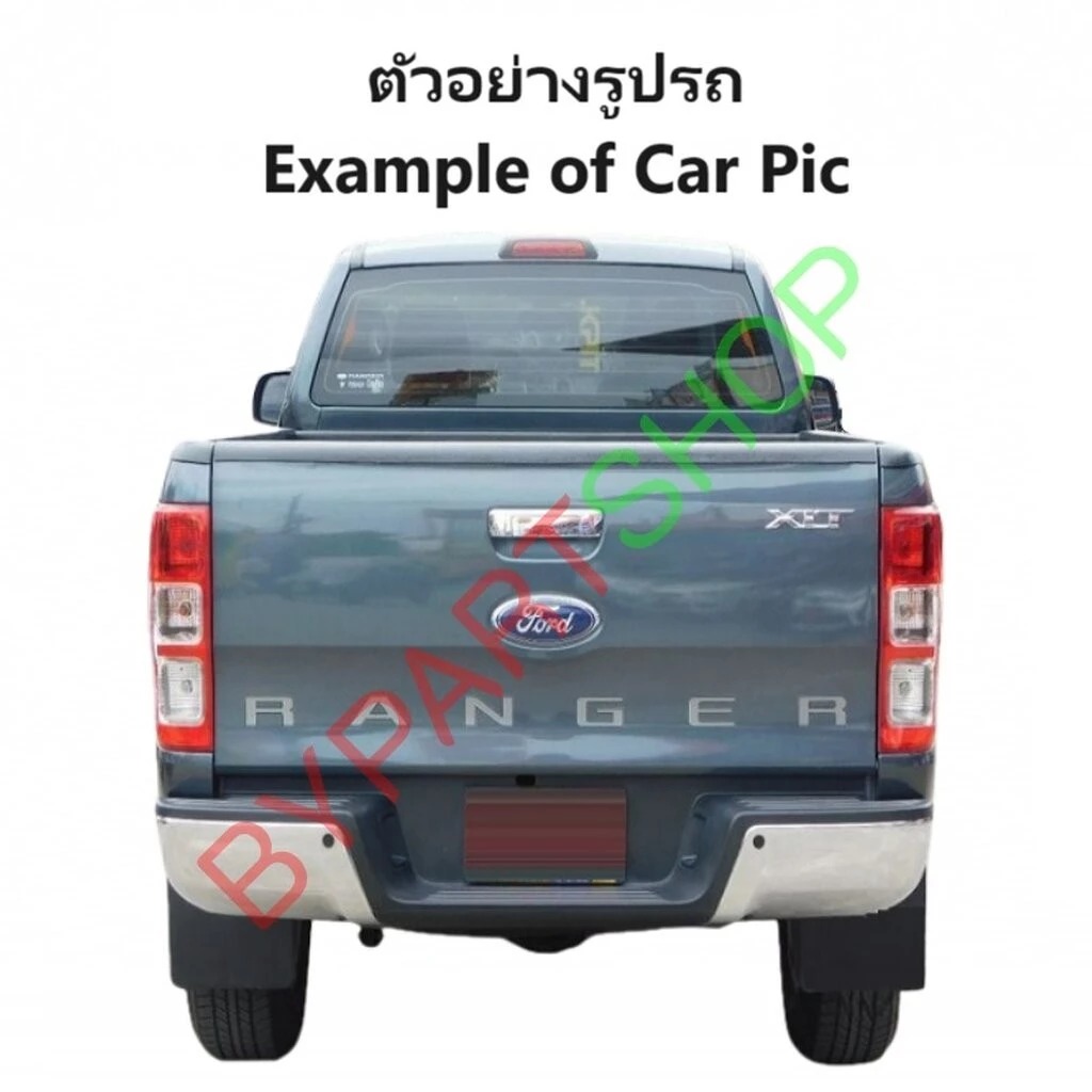 ฝาท้าย FORD RANGER(เรนเจอร์) T6-XLT-WILDTRAK เหล็กดำ(หนาเทียบแท้ ไม่ทำสี) ปี2012-2021