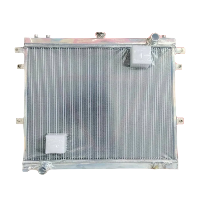 หม้อน้ำ TOYOTA VIGO(วีโก้)/VIGO SMART CAB(สมาร์ทแคป) เบนซิน หนาพิเศษ32มิล ปี2004-2010 เกียรกระปุก (อลูมิเนียมทั้งใบ) (10060/32)