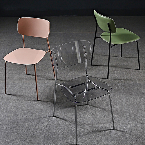 เก้าอี้ เก้าอี้สไตล์นอร์ดิก เก้าอี้ตกแต่งร้าน เก้าอี้ทานอาหาร เก้าอี้พลาสติก PP