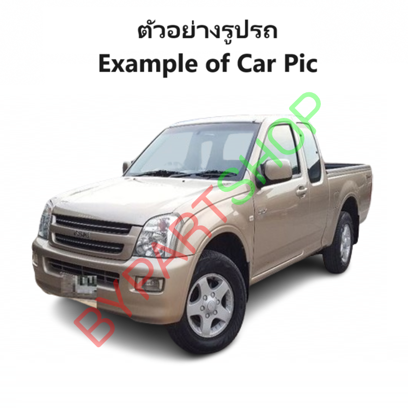 กระจกมองข้าง ISUZU D-MAX(ดีแม็ก) รุ่นปรับไฟฟ้า 3สาย สีดำ(งานไม่ทำสี) ปี2002-2011 -ราคาต่อข้าง-