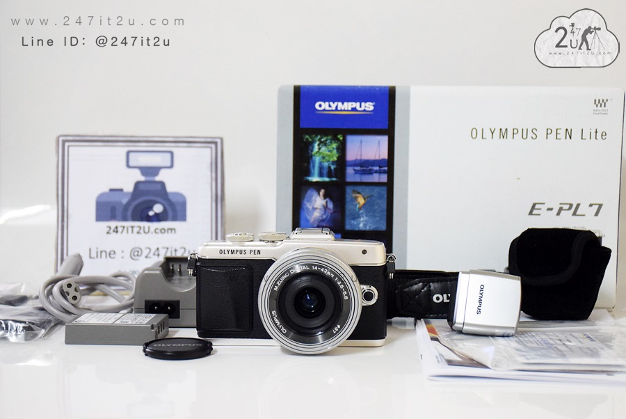 กล้อง Olympus E-PL7 + เลนส์ 14-42mm f3.5-5.6 สีSilver