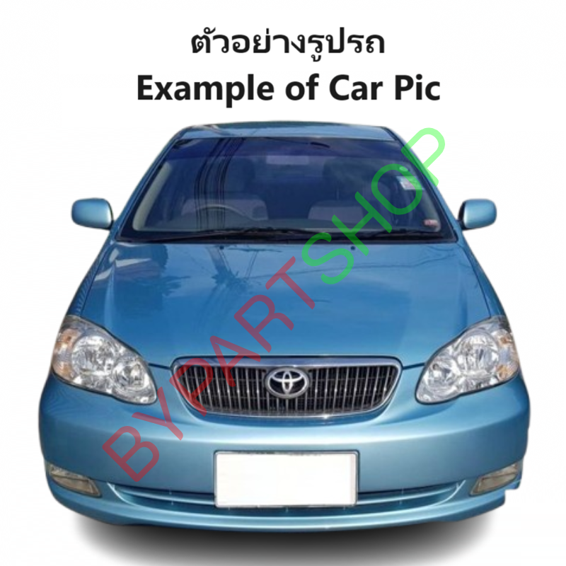 หม้อน้ำ TOYOTA ALTIS(อัลติส) หน้าหมู 1.6-1.8cc หนาพิเศษ 26มิล ปี2001-2007 เกียรออโต้ (กระปุกใส่ได้) (ประกัน 6เดือน)
